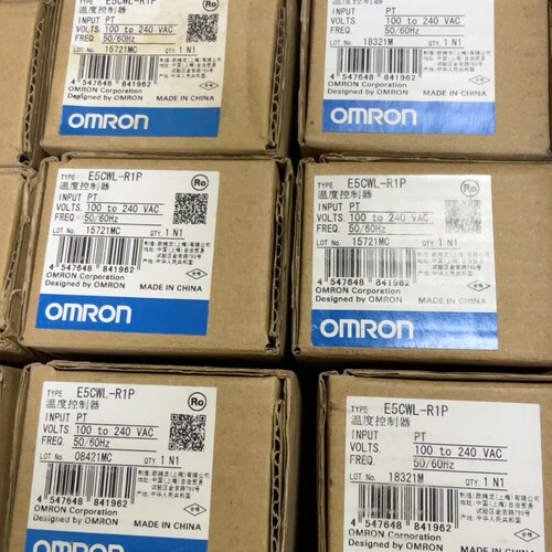全新原装OMRON欧姆龙E5CWL-R1P温度控制器，原厂包