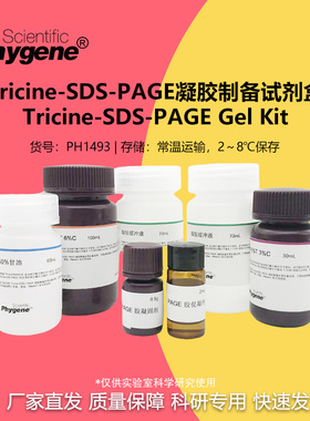 Tricine-SDS-PAGE凝胶制备试剂盒 100T [PH1493 PHYGENE]