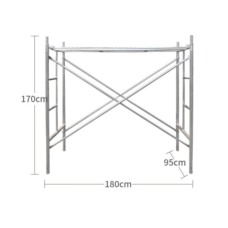 跃励工品移动式脚手架梯式脚手架可定制加工1.7米×0.95×1.8长1. 搬运/仓储/物流设备 脚手架 原图主图