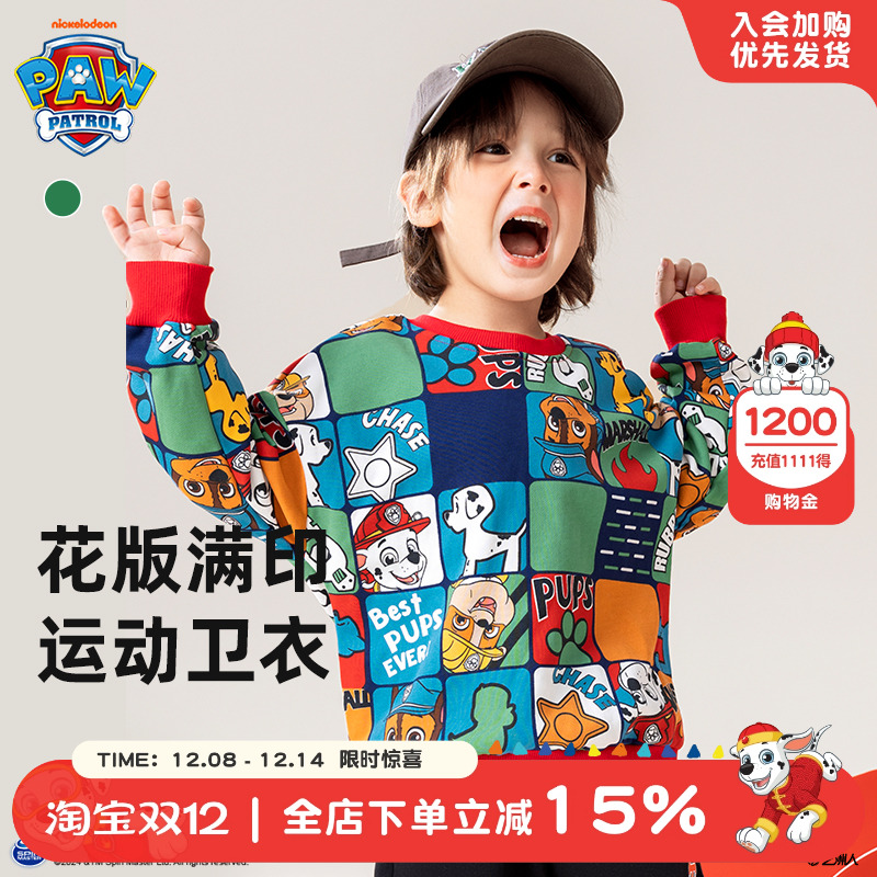 男童卫衣春秋款儿童2024秋季新款