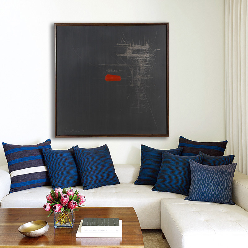 georges灰色抽象风侘寂装饰画