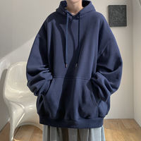 190 Extended cardigan hooded sweatshirt for tall men, spring and autumn thin zipper jacket for teenagers, men's top thumbnail 5