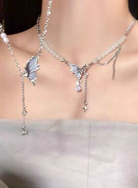 【梦蝴蝶】小甜美镶钻锁骨链