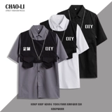 Летняя рубашка, комплект для работы, делается под заказ, с печатью вашего логотипа