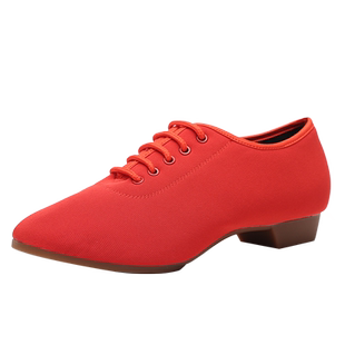 悦帕成人舞蹈鞋女士拉丁舞鞋广场舞鞋形体鞋交谊舞鞋牛津布吉特巴