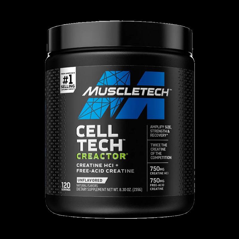 Muscletech Creatine Hcl Powder CELL TECH Creactor Free-Acid