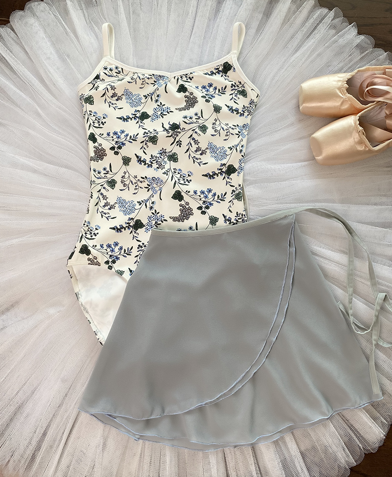 芭蕾印花练功服体操服舞蹈形体服