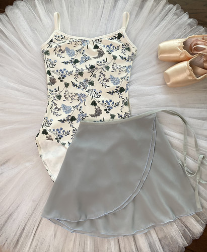 芭蕾印花练功服体操服舞蹈形体服