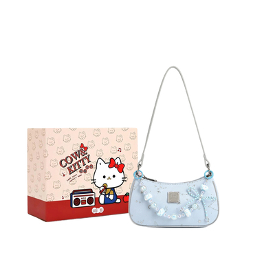 官网正品Cow&Kitty腋下包女包2026新款可爱新月形百搭手提斜挎包