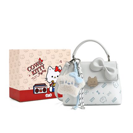 官网正品Cow&Kitty2026新款小方包单肩包女甜美可爱斜挎包手提包