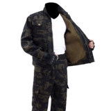 Утепленный удерживающий тепло камуфляжный износостойкий комбинезон, увеличенная толщина