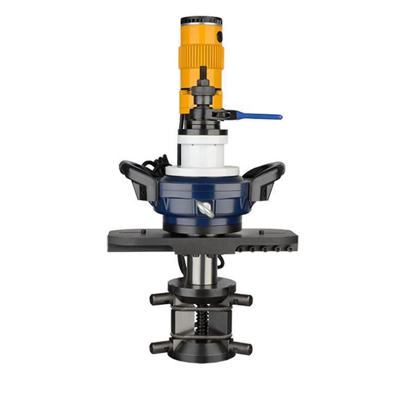 内涨式坡口机圆管电动倒角手持不锈钢管道平口磨口管子钢管铣边机