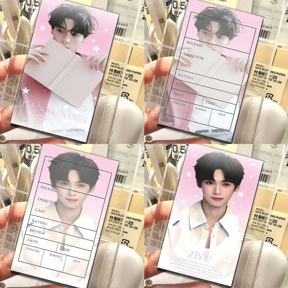 雷朋票根小卡甜玉米应援物料雷朋浪漫粉色票根小卡diy记录票根,文具电教/文化用品/商务用品,贺卡/明信片,淘宝优惠券,粉丝福利购,淘宝优惠卷