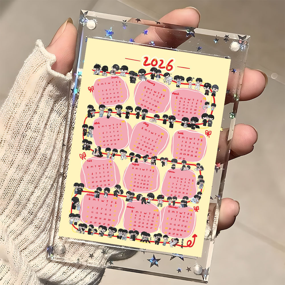 【雷朋日历小卡】甜玉米周边雷朋双人卡通新年年历小卡收藏卡片,文具电教/文化用品/商务用品,贺卡/明信片,淘宝优惠券,粉丝福利购,淘宝优惠卷