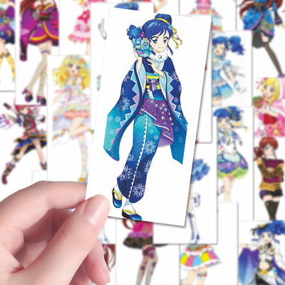 108张二次元卡通动漫偶像活动星宫莓矢葵周边立绘手机壳贴纸diy