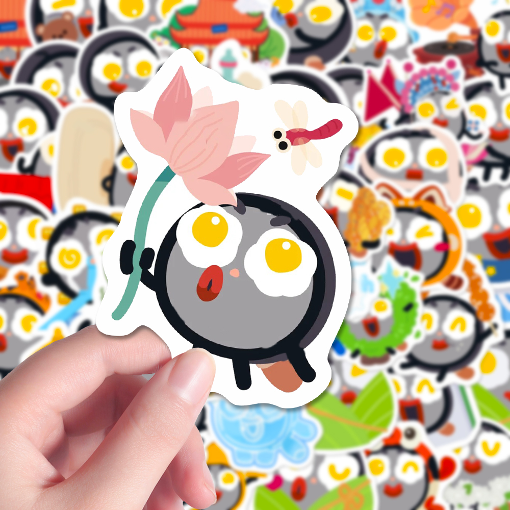 168张周深演唱会卡通手绘生米专属应援物料手账本素材涂鸦贴纸