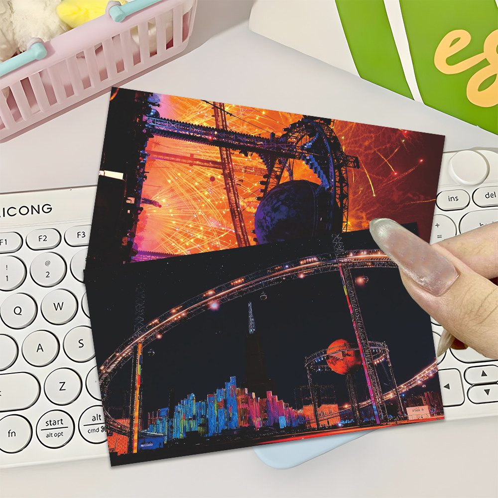 【36张火星演唱会拍立得小卡】粉丝应援火星演唱会现场氛围小卡