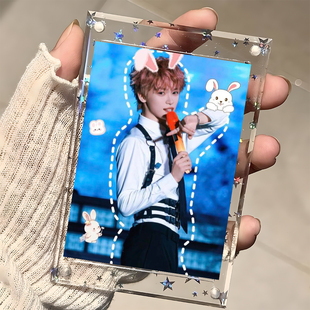 【梓渝涂鸦小卡】梓渝演唱会舞台直拍图萌物梓渝可爱涂鸦风小卡