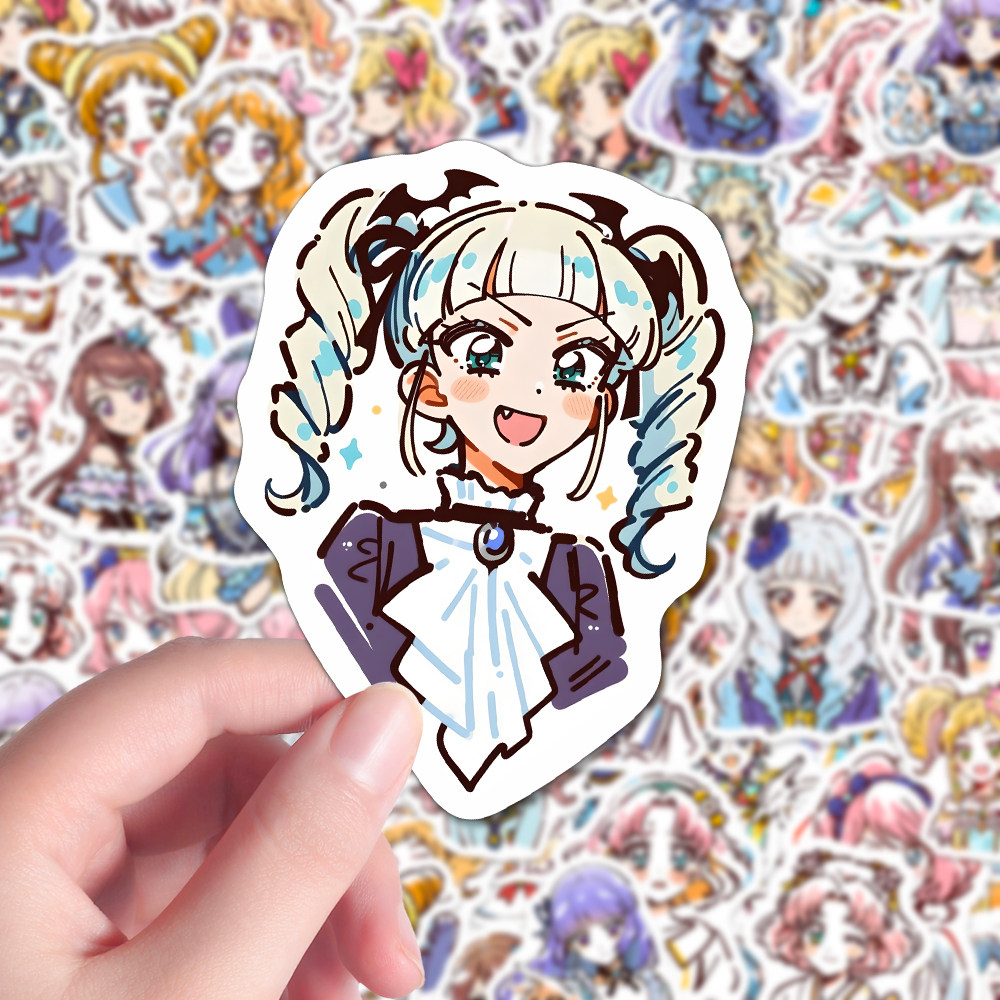 198张二次元动漫少女偶像活动高颜值角色周边立绘手机壳桌面贴纸