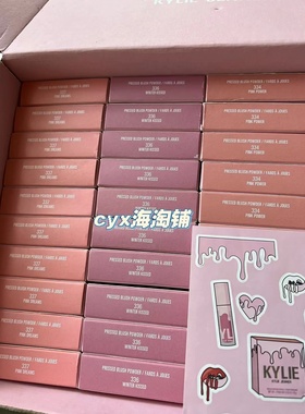 现货kylie腮红334pink power/336winter kissed/337pink dreams