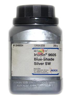 德国默克珠光粉IRIODIN 9605 Blue-Shade Silver SW进口银灰色