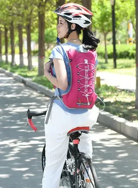 户外骑行探路虎背包越野跑步水袋背包登山包轻便防水运动双肩背包