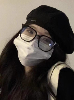 蓓蕾帽显脸小八角网红百搭秋冬季