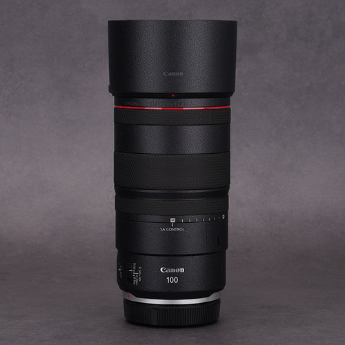 适用于佳能RF100mmF2.8USM微距镜头贴膜全包保护1002.8贴纸迷彩3M
