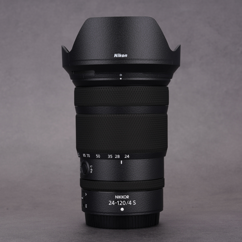 适用于尼康Z24-120mmF4S贴膜全包保护24120贴纸迷彩碳纤维3M铸造