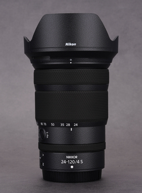 适用于尼康Z24-120mmF4S贴膜全包保护24120贴纸迷彩碳纤维3M铸造