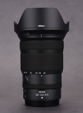 适用于尼康Z24-120mmF4S贴膜全包保护24120贴纸迷彩碳纤维3M铸造