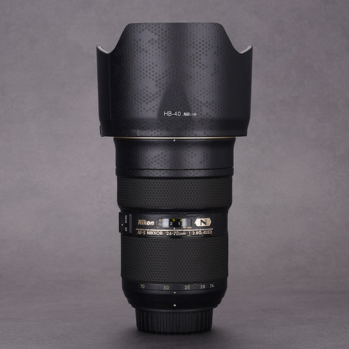 适用于尼康AF-S24-70F2.8G ED镜头贴膜全包保护2470贴纸碳纤维3M