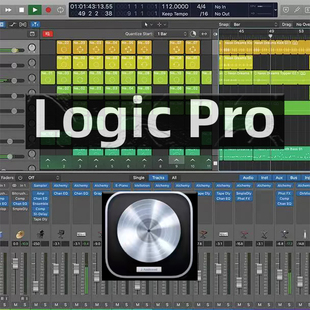 Logic Pro X全版本苹果电脑系统混音录音编曲乐器制作软件
