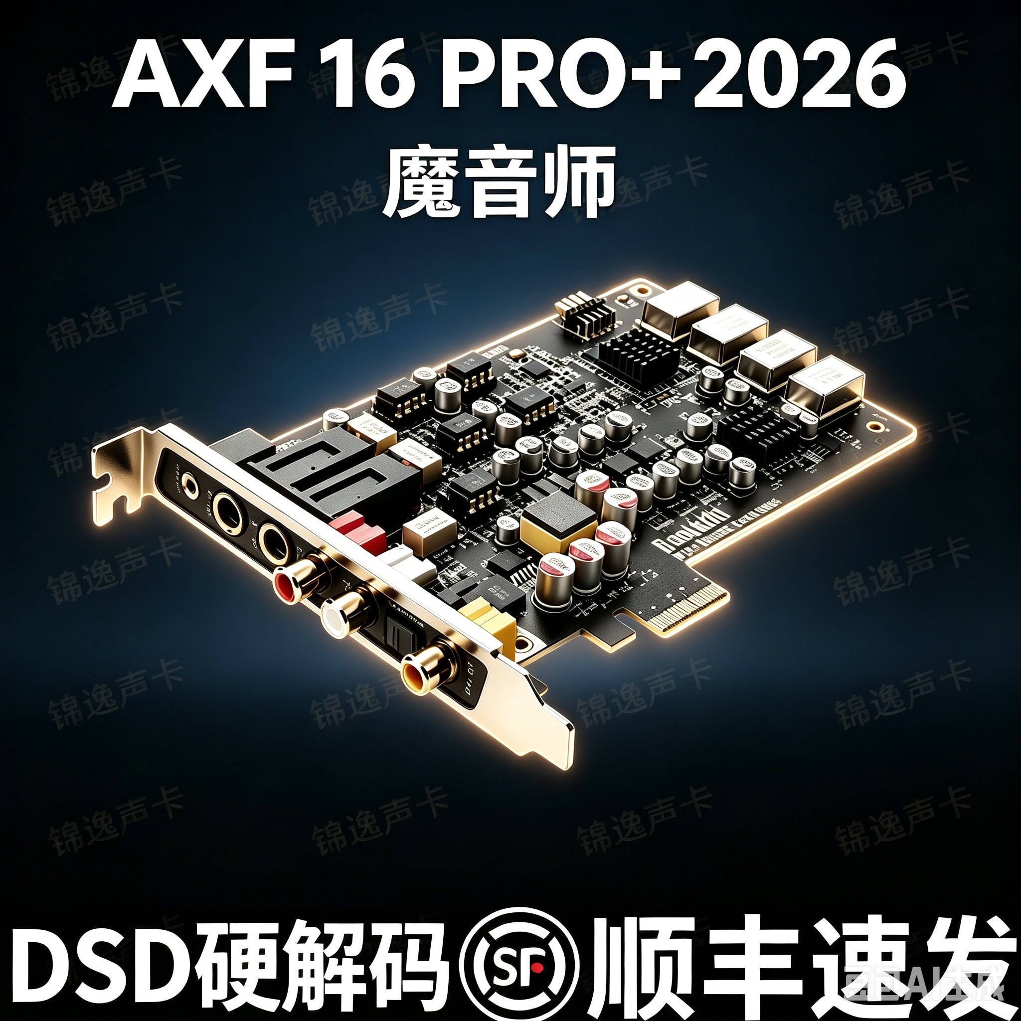 Cooledit魔音师专业HIFI电脑内置声卡音乐光纤同轴功放DAC无损DSD