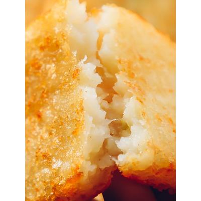 闽乐心椭圆薯饼麦当同款蓝顿旭美肯德KF半成品脆土豆饼辛普劳早餐