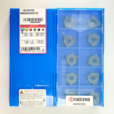 京瓷Kyocera快进给六角铣刀片WNMU080608EN-GM PR1525拍前询价