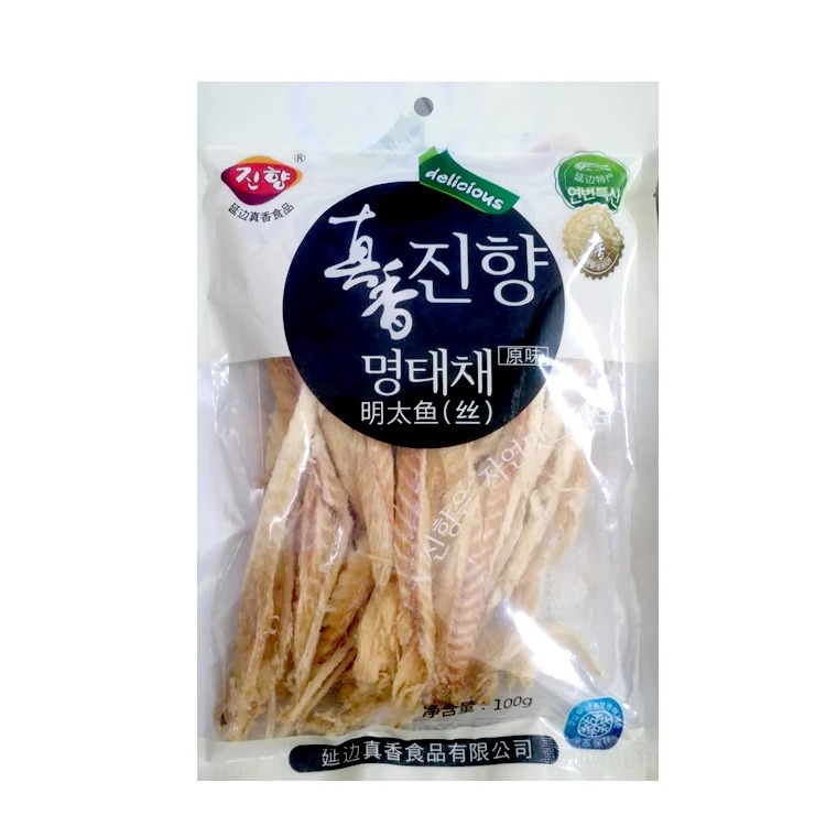 真香特产开袋即食100g包邮明太鱼