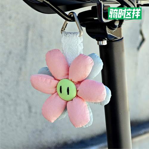 自行车手工玩偶挂件挂饰