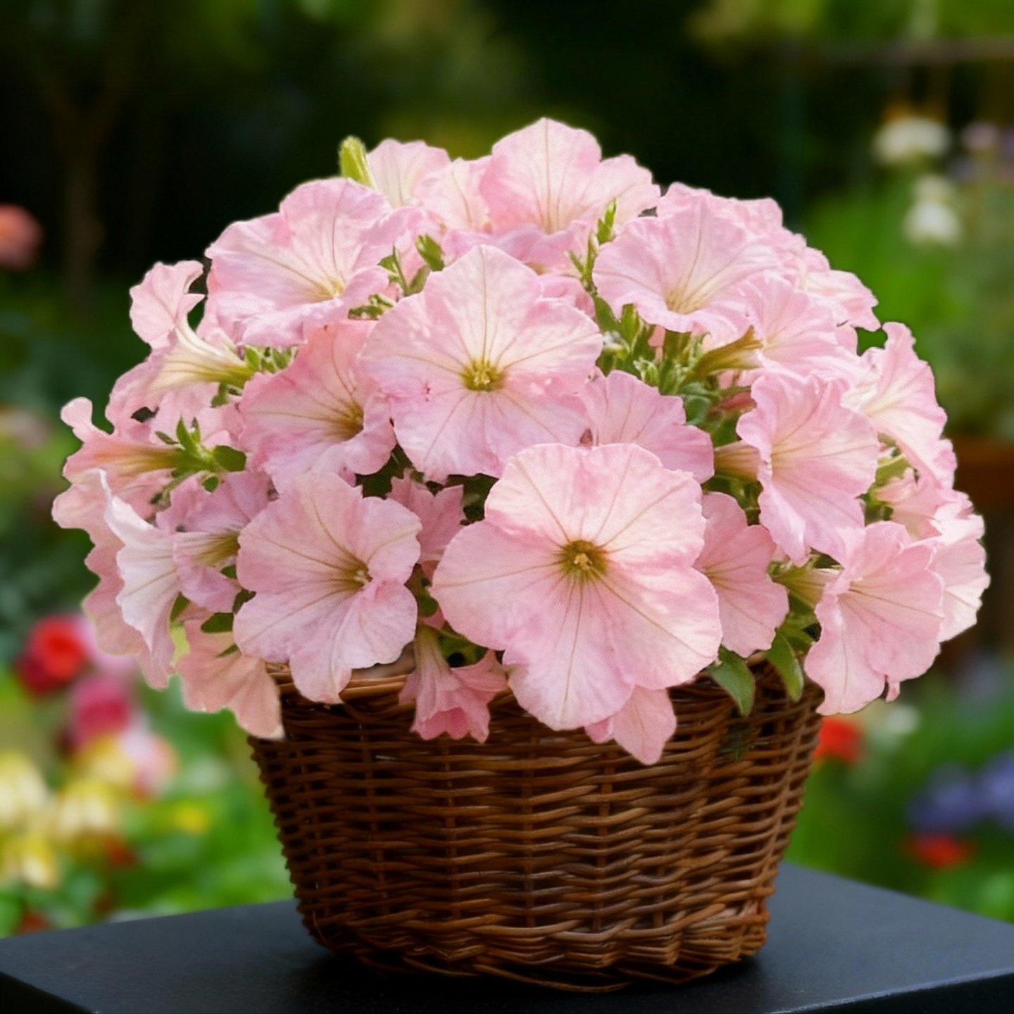 进口矮牵牛种子/梦幻苹果花粉色渐变大花矮牵牛耐寒春秋播花种籽