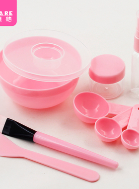 面膜碗/套装A1zoq001-手工调制美妆工具软毛刷子刮扫棒量勺泡瓶