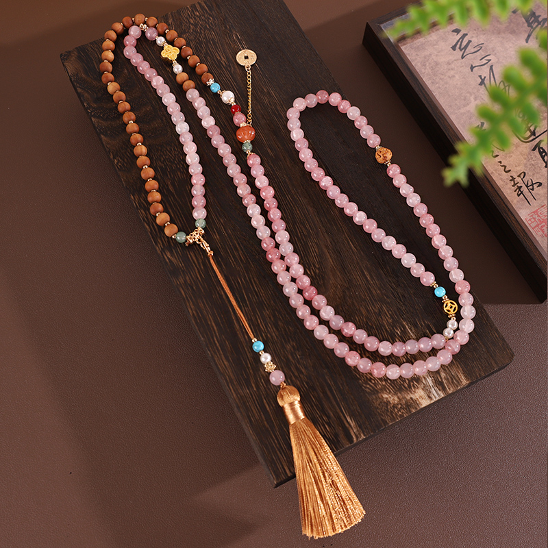 新中式古风汉服旗袍璎珞项链