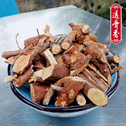 贵州野生透骨香根茎切片中药材搜山虎透骨消满山香滇白珠500g包邮