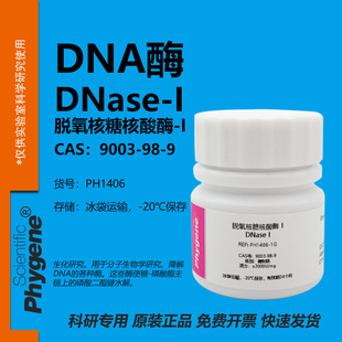 DNA酶 科研实验试剂 CAS 脱氧核糖核酸酶 DNase 9003