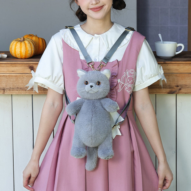 宠客布偶猫背包仿真猫咪公仔玩偶送女朋友礼物生日礼物彩盒包装