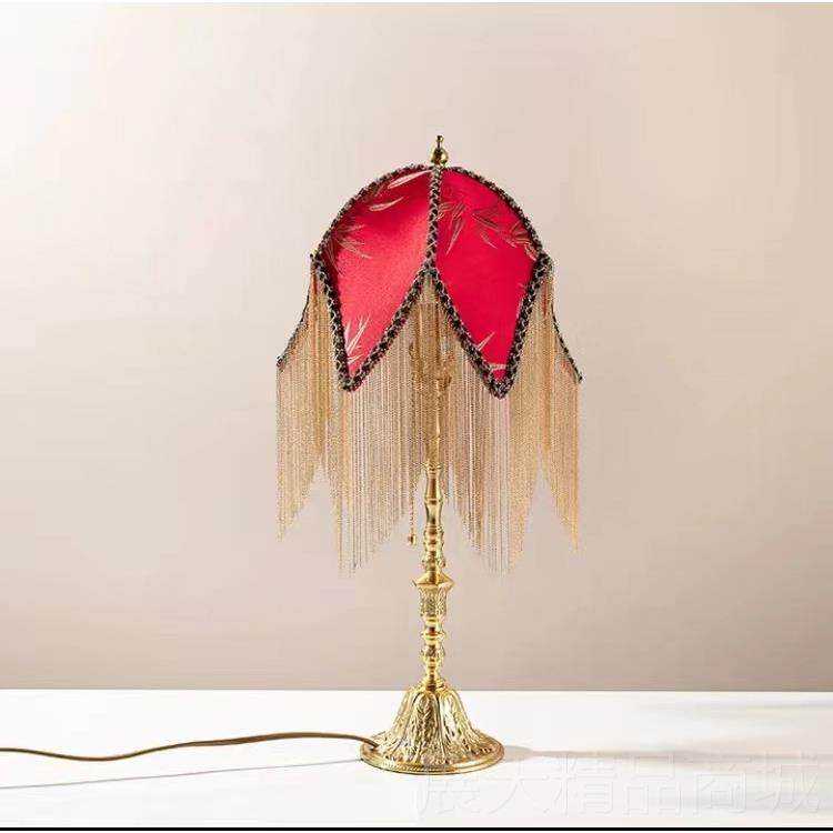 正品西洋古董V古intage奢华房欧式黄铜装饰台灯 客厅复书床头大台,家装灯饰光源,装饰台灯,淘宝优惠券,粉丝福利购,淘宝优惠卷