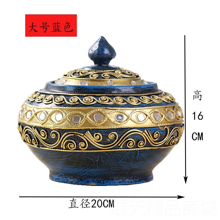 正品东亚首饰南收纳盒摆件木盒子盒耳饰饰杂物珠宝储物盒民发族风