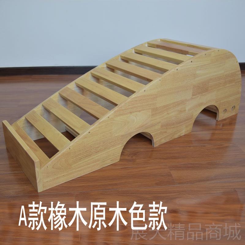 正品艾扬格瑜伽桥瑜伽拱桥实木拱脊桥背腰部舒展器健身器材小鲸鱼