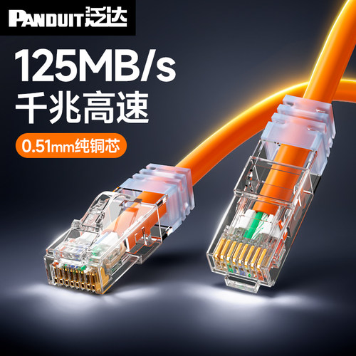 泛达六6类非屏蔽粗连接线网线