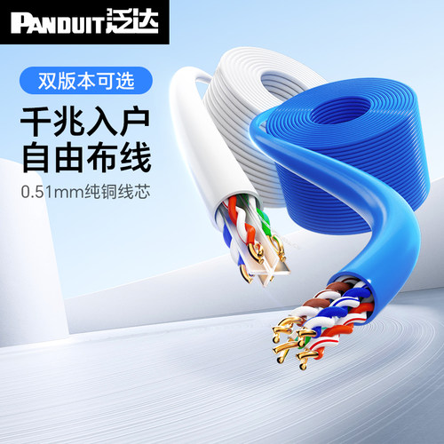 泛达千兆非屏蔽无氧铜监控双绞线