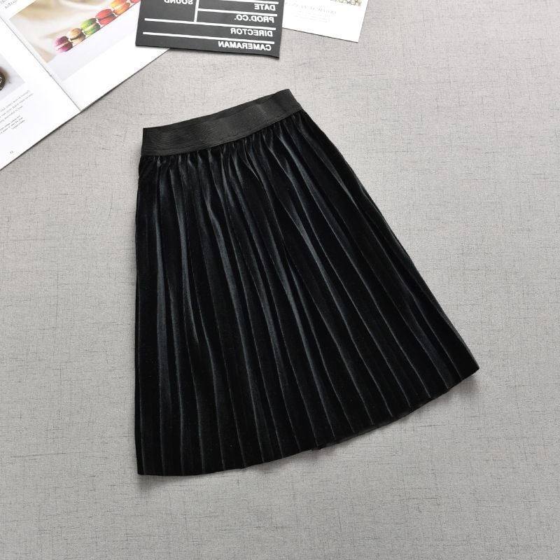 2025新款女童半身裙春秋丝绒百褶裙女宝宝中长裙短裙公主裙长裙子,童装/婴儿装/亲子装,半身裙,淘宝优惠券,粉丝福利购,淘宝优惠卷